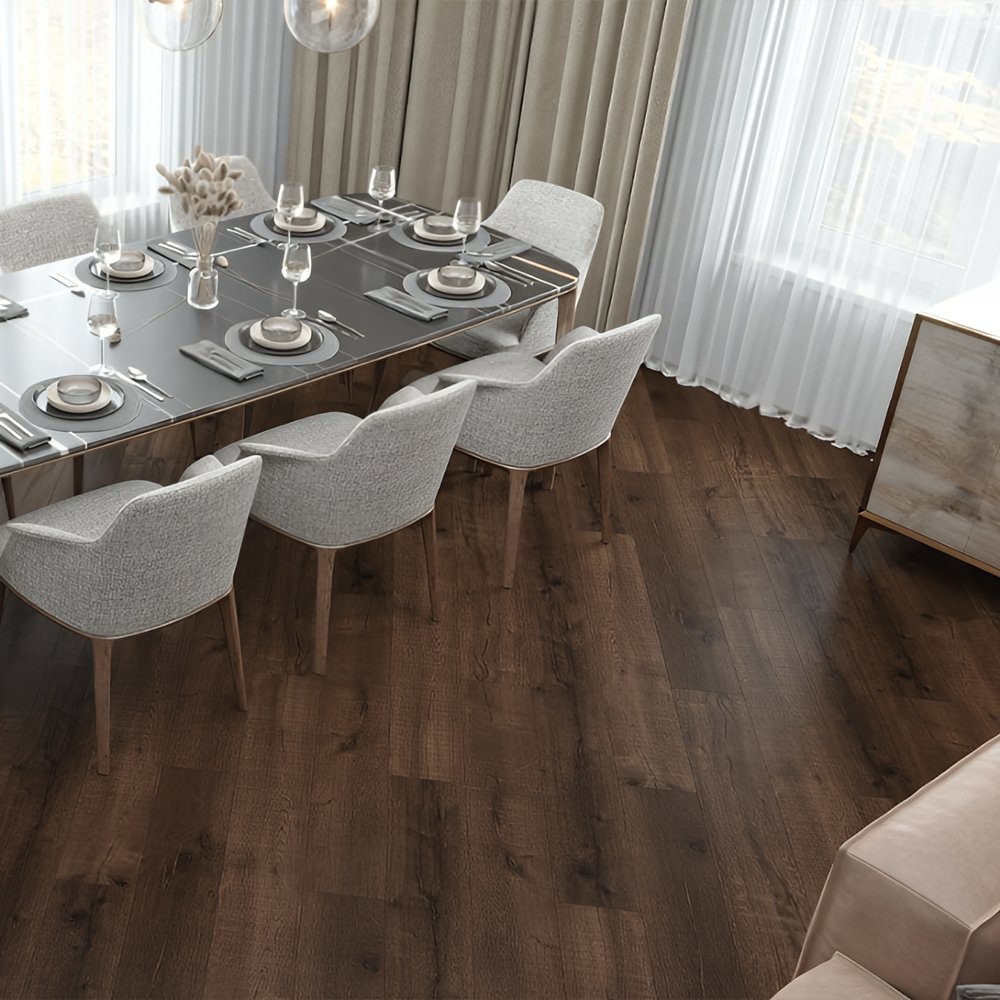 SPC ламинат Alpine Floor Real Wood ЕСО 2-2 Дуб Мокка